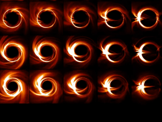 Ray traced images of Sagittarius A*