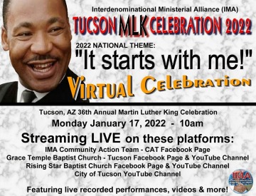 Interdenominational Ministry Alliance, Tucson MLK Celebration 2022