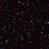 a field of galaxies and bright supernovas are circled in green